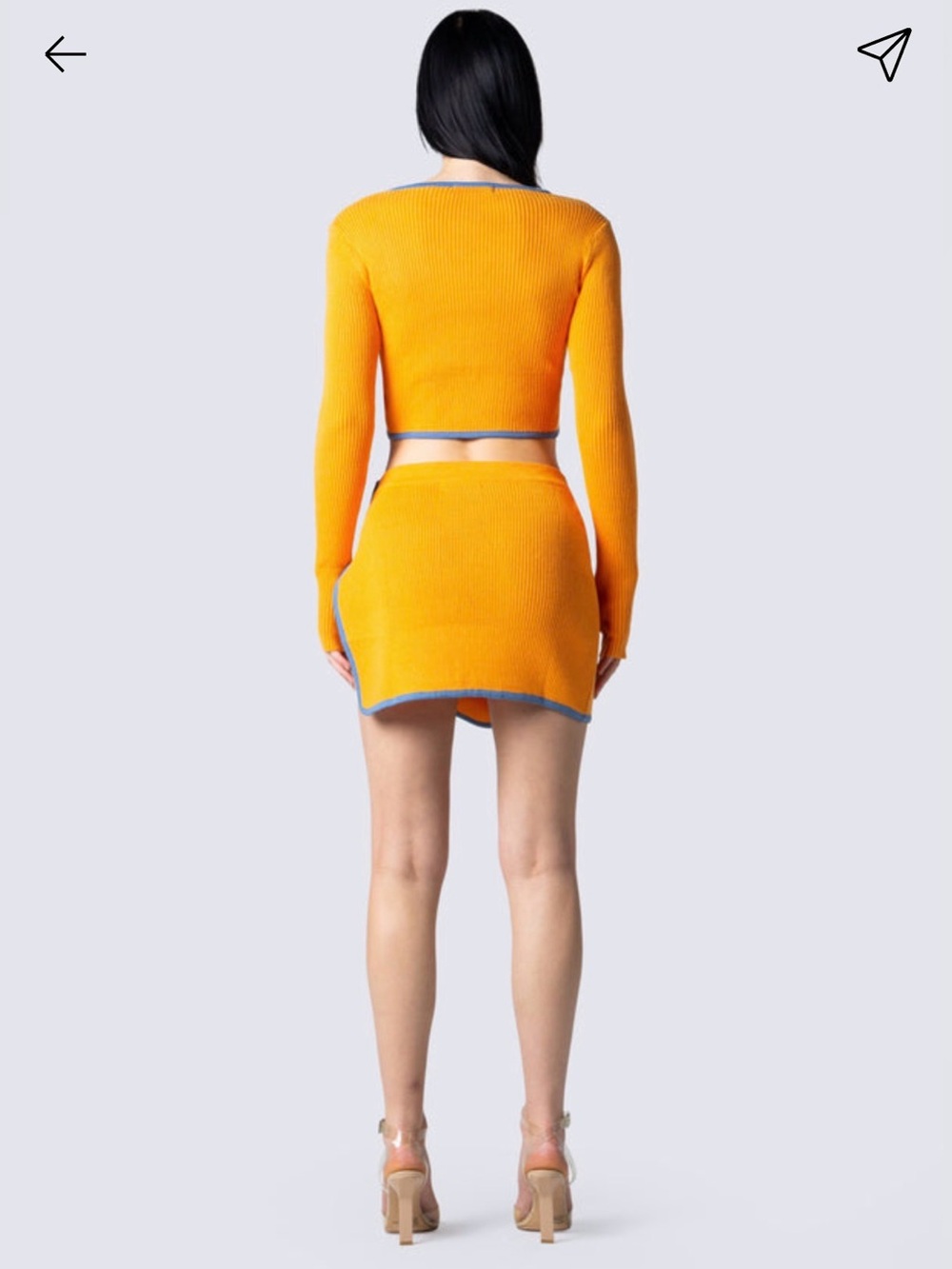 NWOT Finesse Riley Radiate Skirt Set - Picture 3 of 13